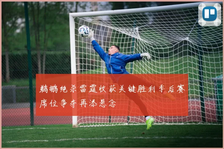 鹈鹕绝杀雷霆收获关键胜利季后赛席位争夺再添悬念